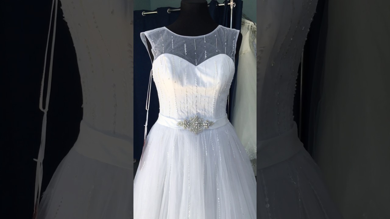 Белое свадебное платье TOBEBRIDE